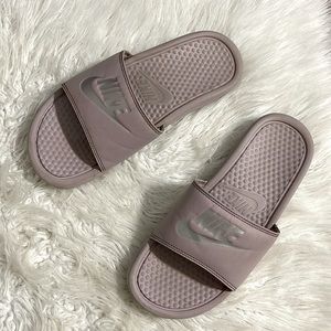 Purple Nike Slides Size 9